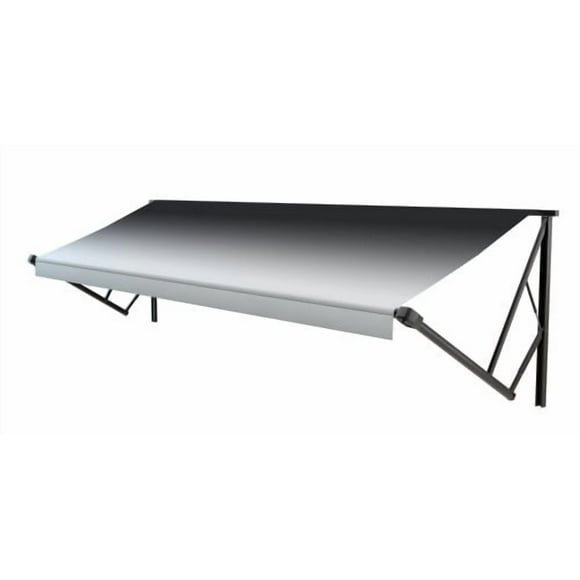 Lippert Composants Tissu pour Auvent V000521778 Solera; pour Auvents de Patio; pour Auvents de 18 Pieds; Extension de 17 Pieds 1 Pouce x 8 Pieds; Dégradé Noir; Vinyle; Bouclier Solera Noir; 1 Pce