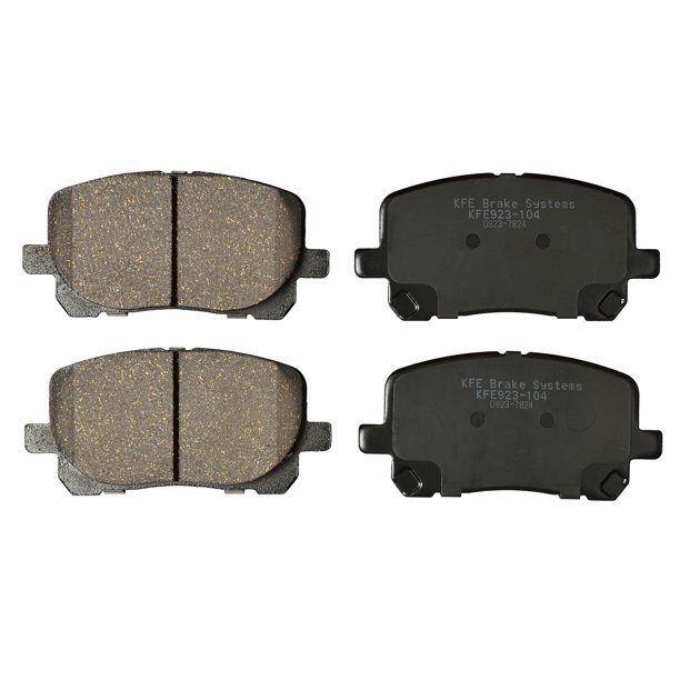 Premium Ceramic Disc Brake Pad FRONT Set + Shims KFE QuietAdvanced Fits