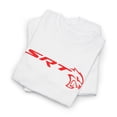 thumbnail image 3 of Hellcat Charger SRT Super Performance Auto T Shirt Black White Navy Tee - White / L, 3 of 3