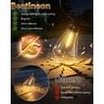 thumbnail image 6 of BeatiNeon Outdoor String Lights, 100 Feet ST38 LED Patio Lights with 52 Edison Plastic Bulbs(2 Spare), Waterproof Connectable Hanging Lights for Backyard Porch Balcony Party Decor,E12 Socket Base, 6 of 8