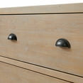 thumbnail image 4 of Alaterre Furniture Arden 6-Drawer Double Dresser, Solid Pine Wood, Modern Rustic Design Bedroom Furniture in Light Driftwood Finish, 4 of 8
