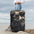 thumbnail image 7 of Naloa Vintage Dog Illustration Elastic Suitcase Protector, Travel Suitcase Protector Cover Fits 18-32in Suitcase(No luggage included)-Medium, 7 of 7