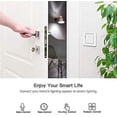 thumbnail image 3 of MOES WiFi Smart Light Switch Push Button Smart Life/Tuya APP Remote Control Compatible with Alexa Google Home for Voice Control (2 Gang Smart Switch), 3 of 3