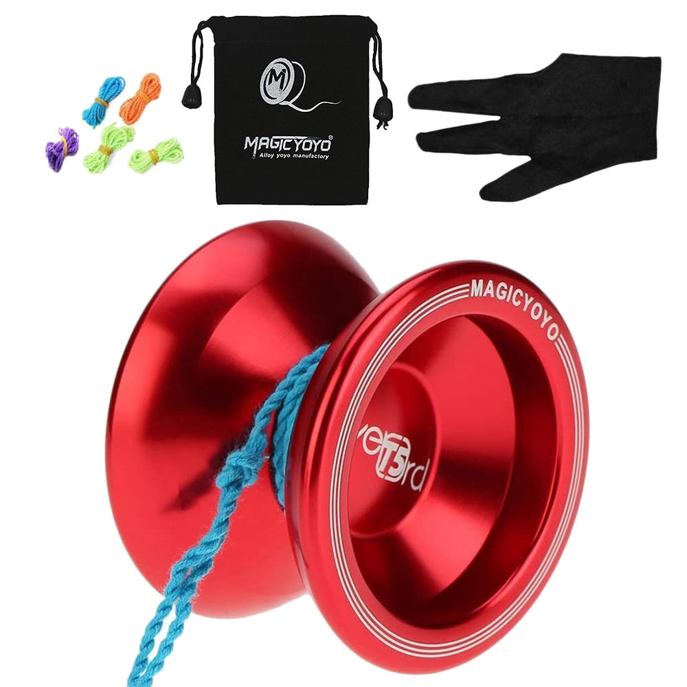Unresponsive Yoyo T5 Aluminum Professional YoYos Yoyo Balls with 5