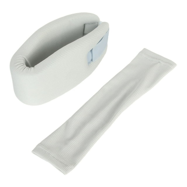 Neck Brack, Alleviate Pain Stable Support Grey Neck Support Brace Breathable for Traveling