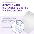 thumbnail image 4 of Prevail Quilted Adult Washcloths, Softpak, 48 Ea, 4 of 5