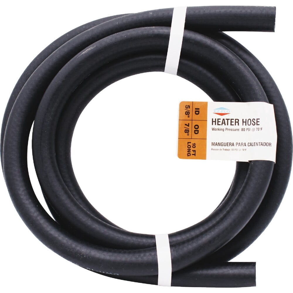 EZ-FLO 98590 Dishwasher Drain Hose with 5/8 inch ID, 10 Ft, Black