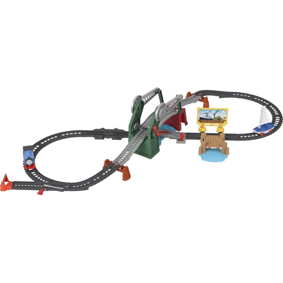 Thomas & Friends Bridge Lift Thomas & Skiff Motorized Train Set