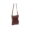 thumbnail image 4 of Leather Shoulder Bag Handbag Purse Cross Body Organizer Wallet Multi Pockets New, 4 of 5