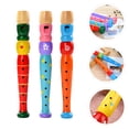 thumbnail image 3 of Miangastore 3pcs Kids Wood Piccolos Wind Instruments Musical Playthings (Random Color), 3 of 8