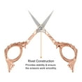 thumbnail image 5 of Uxcell 5" Stainless Steel Vintage Bird Style Scissors for Embroidery Cross Stitch Sewing Rose Gold, 5 of 6