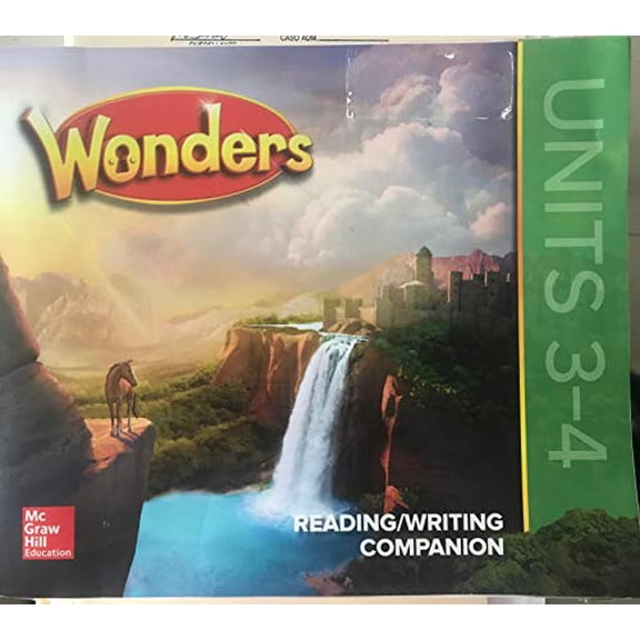 Pre-Owned Wonders Grade 4 Reading/ Writing Companion Units 3-4 (ELEMENTARY CORE READING), 9780079018298, 0079018297, Paperback, 1 edition