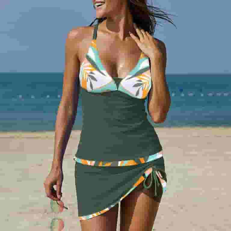 Bañador Natacion Mujer Bikini Tankini Piezas Mujer Control De