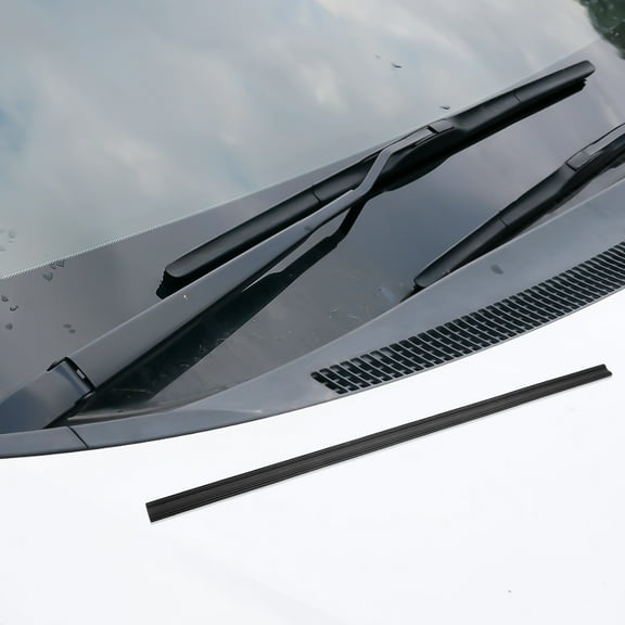 STRANDCHIC 4Pcs Black Rubber Windshield Wiper Refills Car Window Replacement Performance