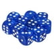 thumbnail image 5 of Dados acrílicos de seis caras de 16 mm para juegos de mesa, juegos de rol, enseñanza de matemáticas Azul oscuro, 5 of 9