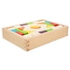 thumbnail image 1 of Juego de bloques de construcción coloridos e inteligentes de madera para niños, 30 Uds., juguete educativo, 30 Uds., 1 of 9