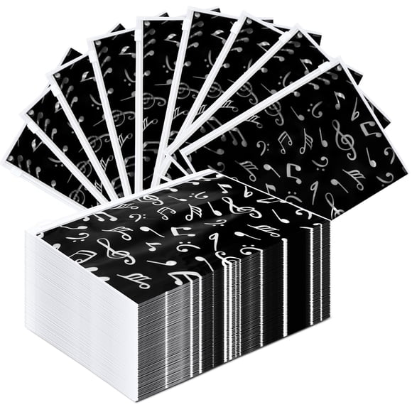 Reginary 50 Pcs Cadeaux Inspirants en Vrac pour Femmes Trousse de Maquillage EVA Tu Es Courageuse Trousse de Maquillage Géniale avec Fermeture Éclair pour Anniversaire Rentrée Scolaire Cadeaux d'Encouragement (Note de Musique)