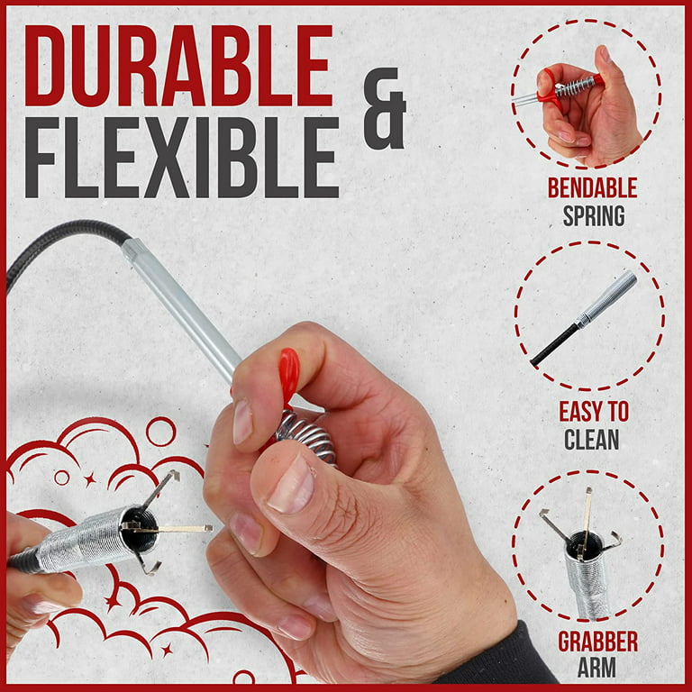 Flexible Drain Snake - Hair Clog Remover Tool - France