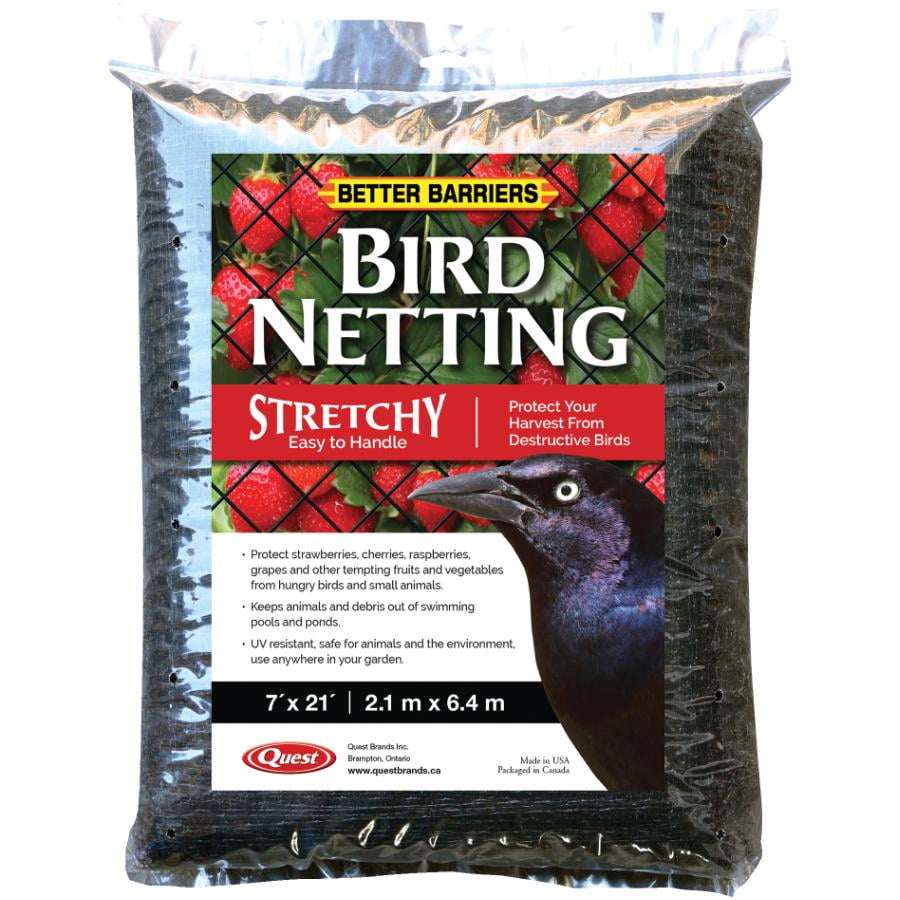 7 X 21 Black Stretchy Bird Netting Walmart Canada 7 X 21 Black Stretchy Bird Netting Walmart Canada