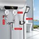 thumbnail image 5 of 2 piezas calentador de agua eléctrico pared cocina protección contra fugas dispositivo accesorios, 5 of 10