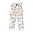 thumbnail image 4 of Xecao Happy Easter Men's Straight Lounge Pajama Pants: The Ultimate in Comfortable Sleepwear, 4 of 9