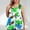 Green, variant on Runfenguu Running Tank Tops For Women Button Up Tank Top Women'S Summer Casual Fashion Printing Loose Round Neck Sleeveless Dri Fits Tank Tops For Women