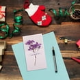 thumbnail image 3 of Ltdhehe Christmas Charm Dried Flower Greeting Card Festive Design Natural Holiday Sentiments Idea, 3 of 4