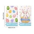 thumbnail image 3 of SHENGXINY 2PCS Easter Kitchen Hand Towels,Easter Themed Bath Towels - Absorbent Soft Towels for Cooking Baking Decor Multicolor 23.6x15.7in, 3 of 6