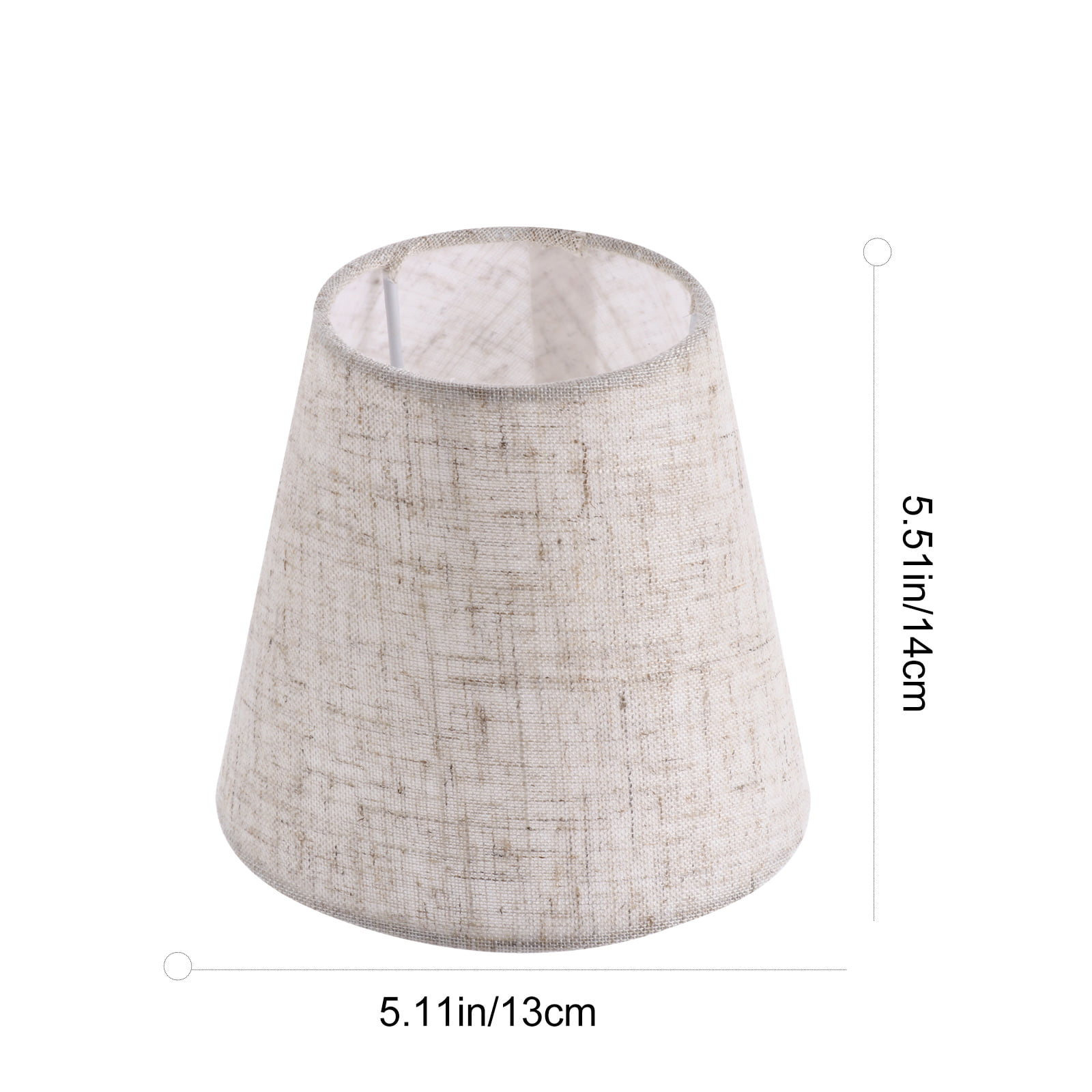 1pc Wall Lamp Fabric Lampshade Modern Cloth Lamp Cover for Home Office 14cm 
