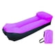 thumbnail image 3 of Tumbona inflable, sofá inflable, regalos para exteriores, colchón de aire perezoso, sofá cama inflable Violeta, 3 of 9