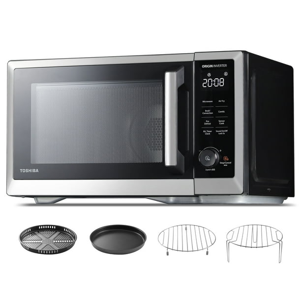 TOSHIBA 7in1 Countertop Microwave Oven Air Fryer Combo, Inverter