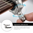 thumbnail image 3 of UPGRATOR Guitar Portable Capo Silver Zinc Alloy Avoids Interference Adjustment 1Set, 3 of 8