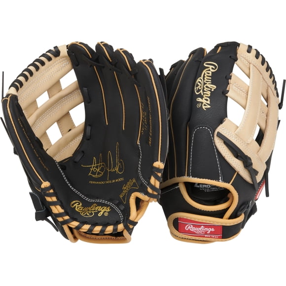 Guante de Béisbol Rawlings Serie Sure Catch Juvenil 11 Negro/Camel