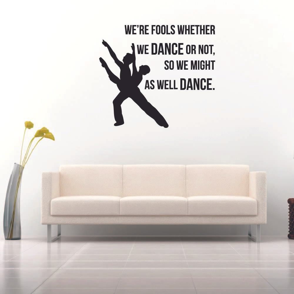 Be You Own Kind of Beautiful Wall Decal Sticker Inspirational Vinyl Art Lettering Removable Wall Stickers & Murals Peel and Stick for Bedroom Dance Wall Living Room 