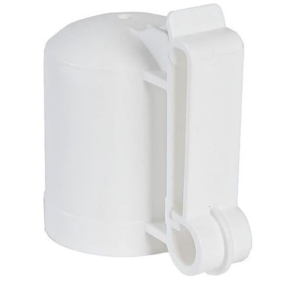 Zareba White 10-Pack T-Post Safety Cap and Insulator