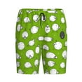 thumbnail image 4 of Fotbe Funny Sheep Doing Yoga Pajama Shorts for Men, Men's Pajama Bottoms, Sleepwear,Short Pajama Pants-Medium, 4 of 9