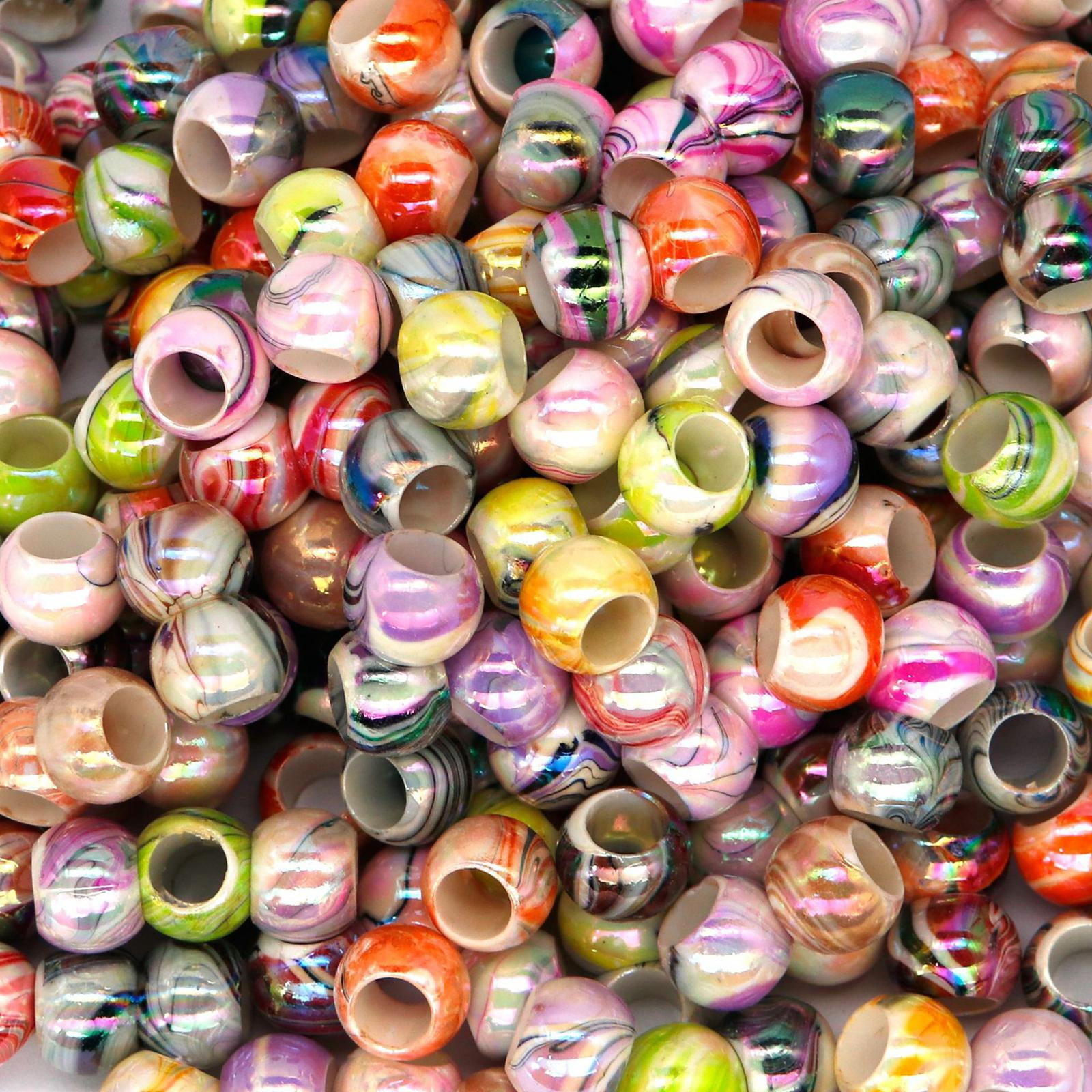 100 Pieces Bead Kit Hair Beads Crafts Braiding