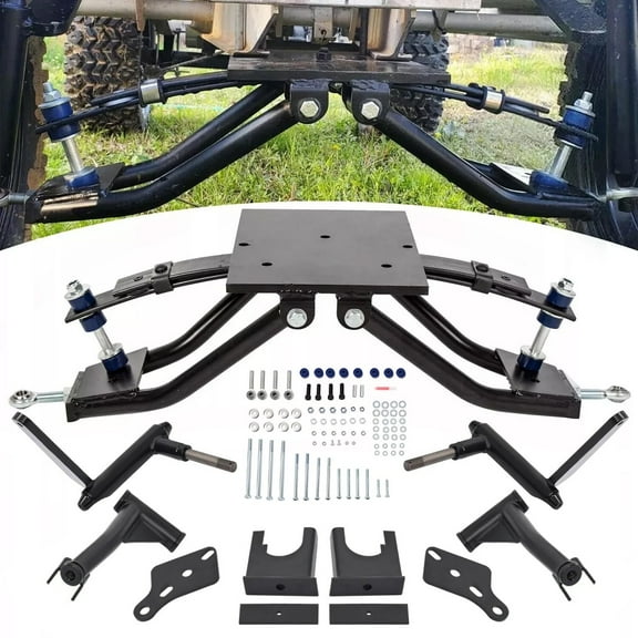 6" Double A-Arm Golf Cart Lift Kit For Club Car DS 1982-2003 Electric/Gas