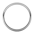 thumbnail image 2 of 14k White Gold Half Round 4mm Ultra-lightweight Half Round Ultra-light Band Size 9 Ring for Women and Men, 2 of 2