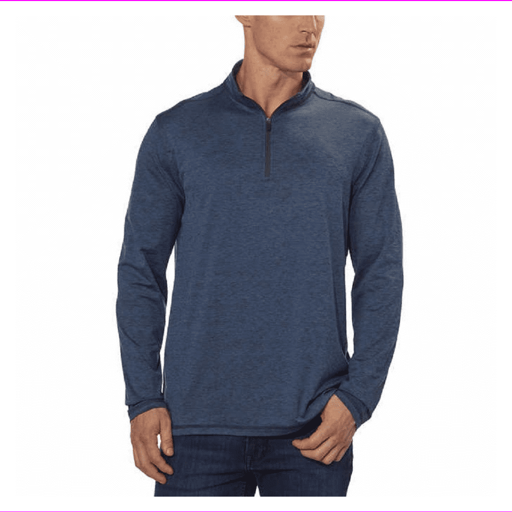 Download G.H. Bass - G.H. BASS and CO. MEN'S 1/4 ZIP Wicking Mock ...