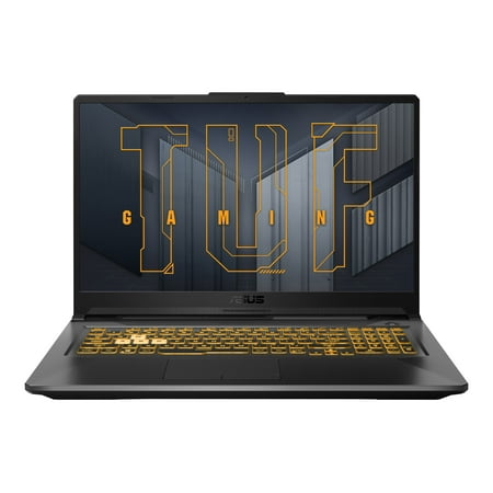 TUF Gaming F17 17.3" Full HD Gaming Laptop, Intel Core i5 i5-11400H, NVIDIA GeForce RTX 3050 4 GB, 512GB SSD, Windows 11 Home, FX706HCB-ES51