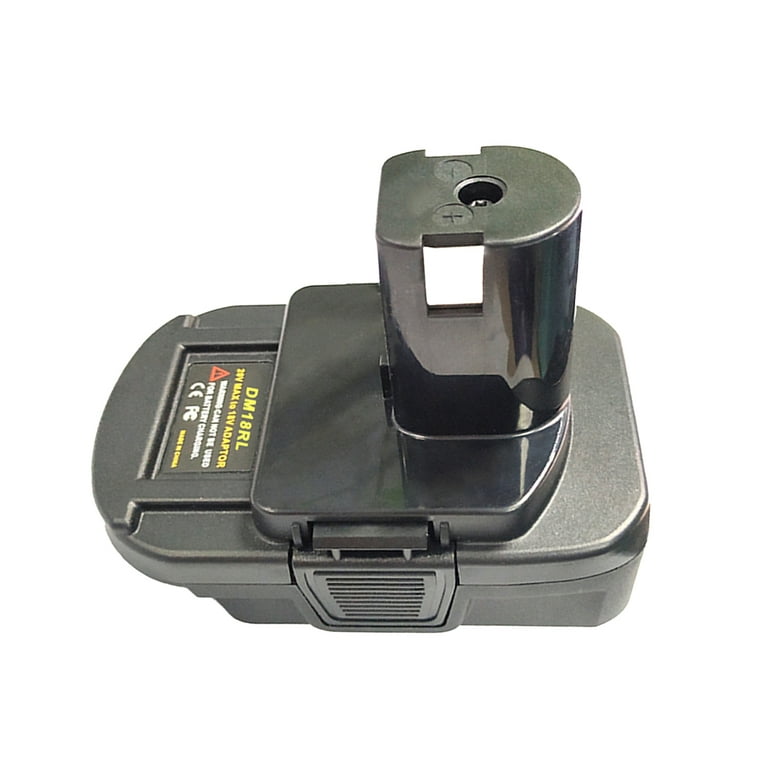 Battery Adapter Converter USB Battery Convert Adapter DM18RL for DeWalt 20V Milwaukee 18V to Ryobi 18V