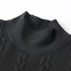 thumbnail image 4 of Ceisia Men's All Gift Seasons Casual Solid Color Knitted Fabric Round Neck Long Sleeve Shirt - Comfortable Daily Outdoor Wear, 4 of 7