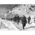 thumbnail image 2 of Art.com U.S. Marines March South from Kotori, Withdrawing from the Chosin Reservoir in North Korea Stretched Canvas Print Wall Art, 24" x 18", 2 of 4