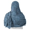 thumbnail image 4 of DuoJiaJ Adults Medieval Hooded Cloak, Renaissance Cape Party Dress Up Blue Sizes One Size, 4 of 6