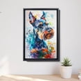 thumbnail image 5 of Standard Schnauzer Dog Poster Wall Art for Bedroom Living Room Funny Graffiti Dog Picture Cool Dog Decor Wall Art, 5 of 6