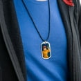 thumbnail image 3 of Scooby Doo Velma Character Military Dog Tag Pendant Necklace with Cord, 3 of 5