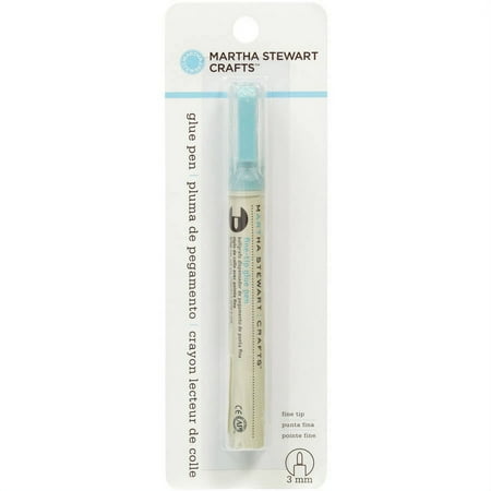 Martha Stewart Glue Pen Carded-Fine Tip, Pk 3, Martha Stewart