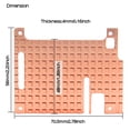 thumbnail image 2 of Disipador Geekworm H402 de cobre de 4 mm de grosor para Raspberry Pi 4, 2 of 7