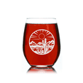 thumbnail image 2 of C&M Personal Gifts 17 oz Desert Landscape Stemless Wine Glass, 2 of 5